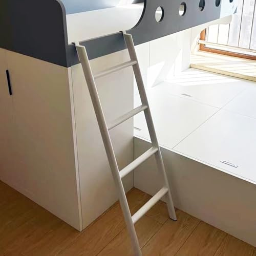 Scaletta per letto a castello per bambini, design antiscivolo, con ampio battistrada, sicura e robusta, adatta per letti da 115 a 175,3 cm, perfetta per dormitori scolastici e uso domestico