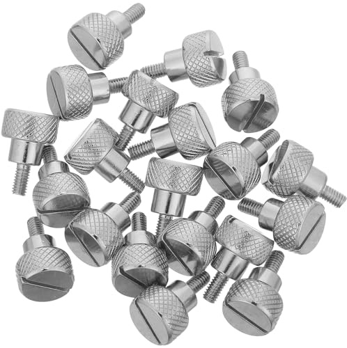 Anneome 20pezzi Viti Testa Zigrinata in Filettatura per Piedino Premistoffa per Macchina da Cucire Accessori di Ricambio per Hardware della Macchina da Cucire