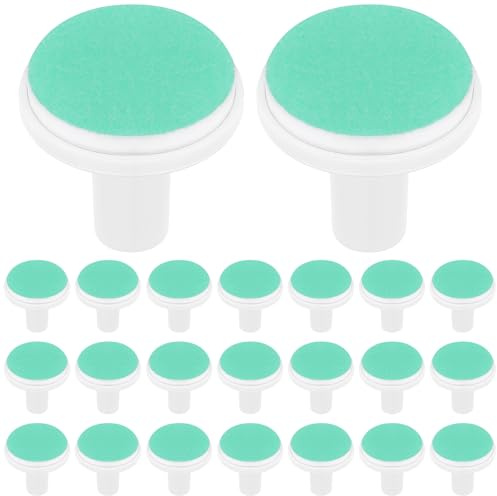 LIFKOME Embouts de Lime à Ongles Électriques pour Nourrissons Lot de 24 Pièces en Papier de Verre et Plastique pour Soin Doux et Sûr des Ongles de Bébé Dès 12 Mois