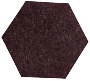 Sound-absorbing Felt Wall Panel, Bedroom Soundproofing Board, Decorative for Sound Absorbing Panels(Brown,12pcs)