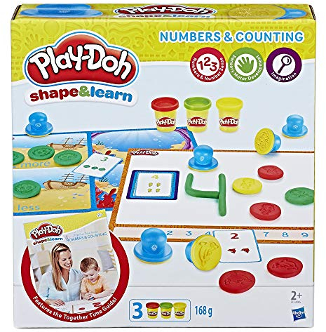 Play-Doh Shape and Learn Numbers and Counting