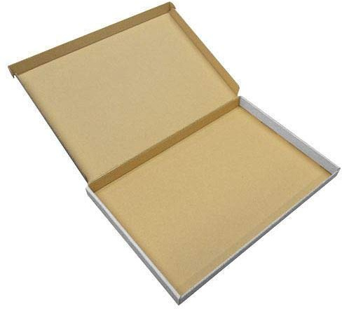 10 x C4 A4 White Box 345x240x22mm (13.6x9.5x0.8) RM Large Letter Cardboard Shipping Mailing Boxes
