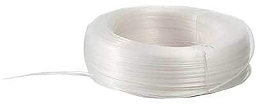 FILO STENDIBIANCHERIA IN NYLON Ø3x60mt CAVO PLASTICA PVC TRASPARENTE PER STENDERE LA BIANCHERIA NYOFIL