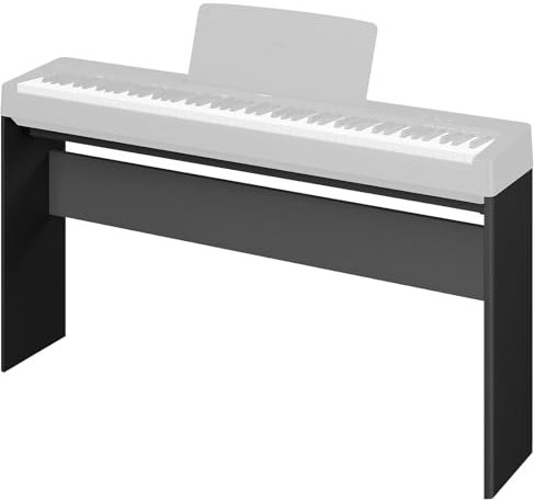 Marisflo Keyboardständer L100B kompatibel für Yamaha Keyboard P143, P145, P223, P225, Holz, Schwarz
