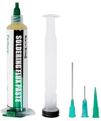 Kaisiking No Clean Soldering Flux Paste,Lead-Free Solder Flux for Electronics Soldering Rosin Flux 10cc
