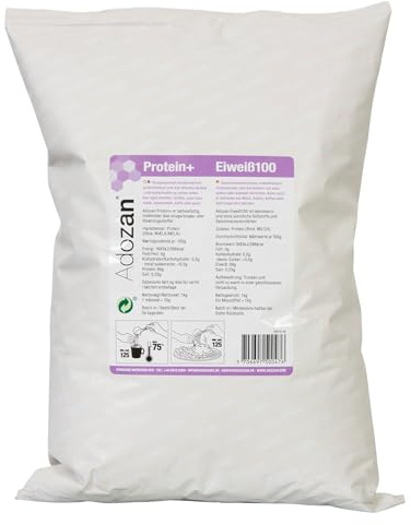 Adozan Protein100: Proteinpulver | 1000g Bag | smakneutral | 99% proteinpulver | för alla maträtter och drycker | Perfekt för BAKNING och proteindrinkar | Premiumkvalitet från Danmark
