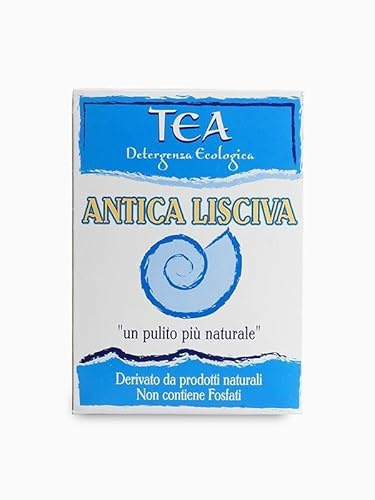 TEA NATUR - Antica Lisciva - Pulito naturale - Senza fosfati - Rispetta i colori - Materie prime di origine naturale - 1KG