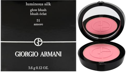 Luminous Silk Glow Blush- 51 Amore by GIORGIO ARMANI for Women – 0,12 oz Blush