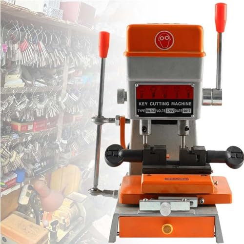 CASEGO Key Copy Machine Duplicating Machine,120W Key Cutting Machine for Car, Motorcycle Keys - Locksmith Tools for Electric car Keys, Door Lock Keys