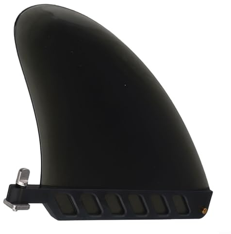 Pour palmes de surf flexibles pour longboard et pour Air Sups comprend vis standard compatible avec boîte d'ailerons (noir)