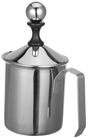 Ipetboom montalatte in acciaio inossidabile tazza montalatte in acciaio Milk Frother cappuccinatore per