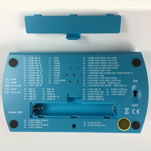 Yhenlovtt Timer Giochi Scacchi con Regole per Go and Board Retroilluminato Pulsanti Digitali Professionali e 59 LED Timing