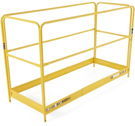 Metaltech Guardrail Set for Multipurpose 6ft. Baker-Style Scaffolding - Model Number I-CISGRJP