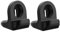 MoKo Supporto Caricabatterie Supporto Orologio 2 PZ Compatibile con Galaxy Watch Active/Active 2 40mm 44mm/Galaxy Watch 3 41mm 45mm, in Silicone con Base Antiscivolo, Supporto Base Ricarica - Nero