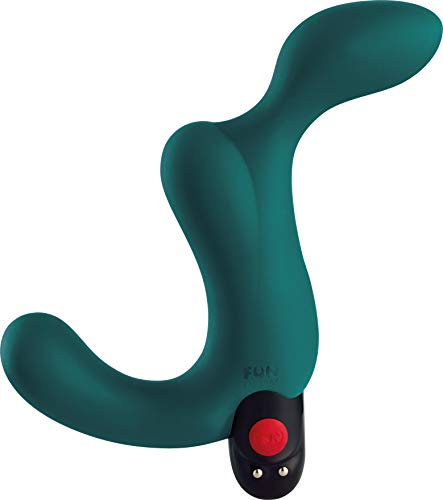 FUN FACTORY Analvibrator DUKE (Türkis) – Prostatavibrator für Männer MADE IN GERMANY, Analplug mit Massage Bullet aus 100% medizinischem Silikon, hochwertig & hautfreundlich