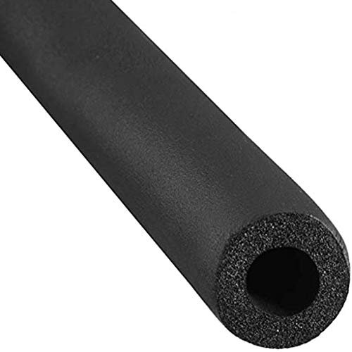 ZXQZ Insulation Foam Pipe, 15mm Wall Elastomeric Antifreeze PPR Pipe Fittings Insulation Cotton Material Water Pipe Wrap, Black (Color : 16mm, Size : Pack of 3)
