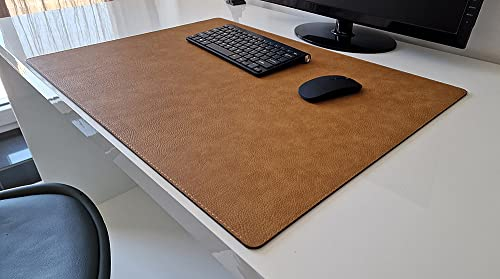 PM Schreibtischunterlage Just Leder mit Mauspad in 3 Grössen und in 7 Farben (Grün, 60cm x 40cm)