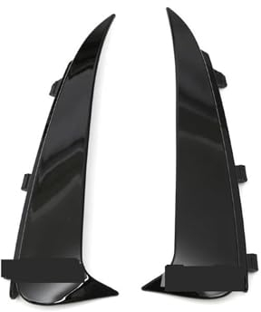 RFSHOP Dachspoilerflügel Autozubehör Heckstoßstange Canard Flaps Spoilerabdeckung für Benz C-Klasse W205 C205 S205 Coupe Sedan Wagon Glanzschwarz Auto Heck Flügel (Farbe : Coupe Black)