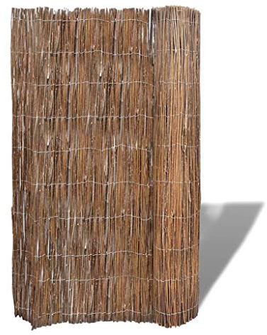 Kangmusi Weidenzaun 300x100 cm, Doppelstabmattenzaun,Zaun Komplettset, kangmusi141615