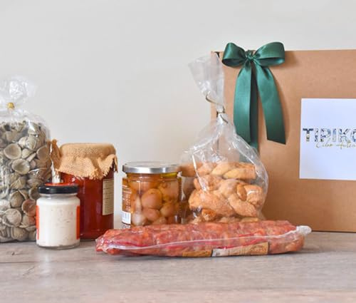 Cesto Pasquale con 7 Prodotti | Cesto Alimentare Il Calore del Sud | Prodotti Tipici Pugliesi | Confezione Regalo per Pasqua