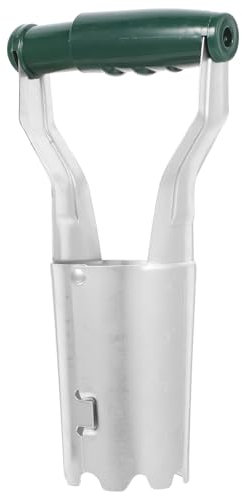 OFFSCH 1 Stück Garten-pflanzrohr Aus Edelstahl Garten-pflanzgerät Zufälliges Design