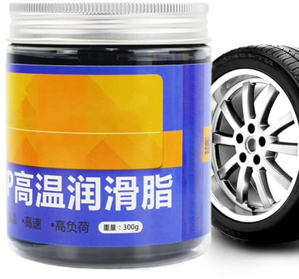 Missmisq Grasso per Cuscinetti per Rimorchio - Grasso per Cuscinetti ad Alta Velocità 300g, Lubrificante Ad Alta Temperatura Per Motori Catene Freni Utensili Meccanici Industriali