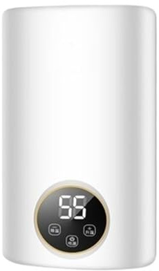 Tankless Water Heater Electric, Electric Tankless Water Heater 6000W Instant Heating Constant Temperature Household Bathroom Shower Machine Energy-saving(Basic model White)