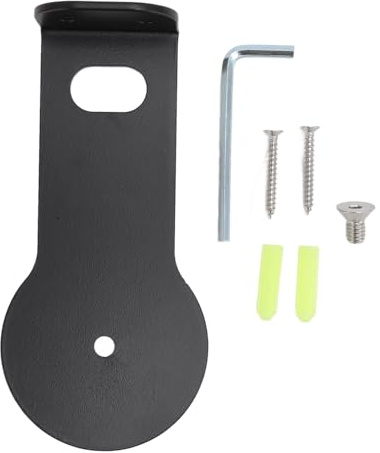 Generic Portable Metal Speaker Wall Mount Holder for Revolve Revolve Plus, Stable Support Speaker Wall Bracket for Outdoor, Black