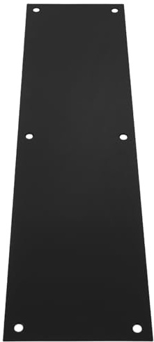 Homoyoyo Protezione Battiscopa in Acciaio Inox 100X400 MM Piastra Antiurto per Pannelli Porta Protezione Base Porta per Interni ed Esterni Installazione Semplice Resistenza