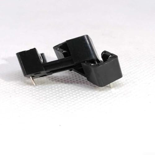 Sicherungshalter 5x20mm für Glas-Sicherungen, Doppel-Slot PCB Fassung mit Isolierabdeckung, Nylon feuerfest für, Industriesteuerung, 1000 Stück