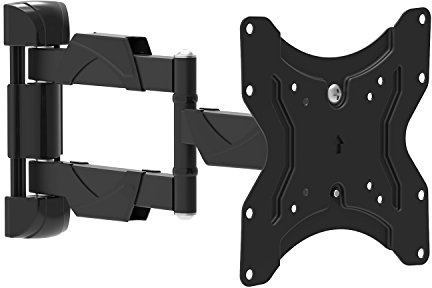 Maclean TV Wandhalterung schwenkbar neigbar für 13-55 Zoll OLED QLED LED Fernseher & Monitor bis 30kg | Universelle VESA