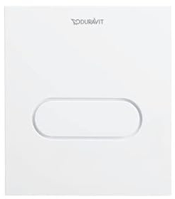 Duravit DuraSystem Actuation Plate A1 Mechanical for Urinal, 130x150 mm, Plastic, WD5004011000; Color: Front Panel Plastic, White