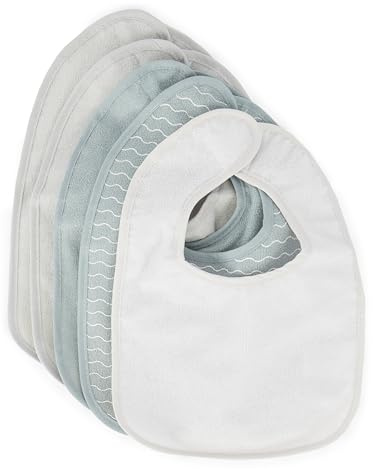 Bieco Wasserdicht Ltzchen | 5er Pack | Baby Baumwolle Waschbar Latz Bibs nl? Ltzchen Brei