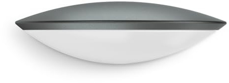 Steinel L 825 SC LED Outdoor Wall Light Anthracite, 9.7 W Downlight, smart Motion Sensor Light, warm white, Bluetooth