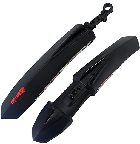 Umerk Fahrradschutzblech Bike Fender-Fahrrad-Machtschutzwinkel einstellbar MTB 24 26 27.5 29 Zoll Fender Radwege Flügel Vorne/hinten Fendern Fahrradzubehör