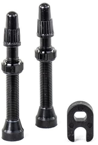 HUTCHINSON - Valvole Tubeless x2 - Universali - Impermeabili e durevoli - Accessorio per bicicletta - Facile da usare - 44 mm