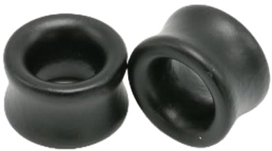 Decentraland Brown Wood Ear Gauges Vintage Wooden Ring Body Piercings Gauge Ear Plugs Tunnels 0g(8mm)