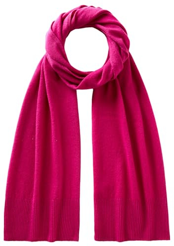 United Colors of Benetton Écharpe en Tricot 1002du01e Foulard, Aubergine, Taille Unique Femme