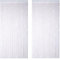 2 PCS Beaded Door Curtain 100 x 200cm Door Fly Screen Curtain, Fly Screens for Doors, Bead Curtains for Doorway, Glitter String Tassel Curtains Fringe Panel Tassel, Door Beads Curtains to Stop Flies