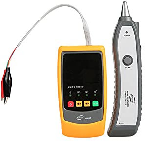 MKHFP Probador de Cable de Red Finder de Cable Red Tester Cable Tester Video Vigilancia Finder Cable Finder Buscar lineas Reparaciones del hogar