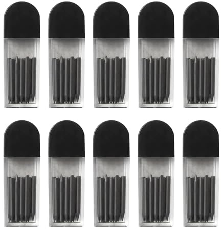 Zirkelminen,100 Stück 2B mit Radiergummim,Zirkelersatzminen,2 mm Durchmesser Zirkel Ersatzminen,2cm Lang,für Mathematische Zirkelspitzer Mine Ersatzteile,Zeichnungserstellung Holzbearbeitungsmarker