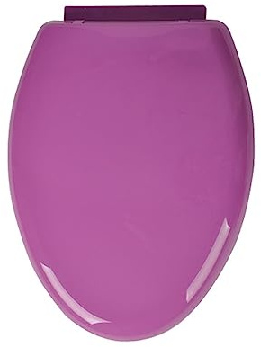 toilettensitz d form Glitzernder, violetter, verdickter Deckel, langsam schließendes Badezimmer-Design, Blau(Purple)