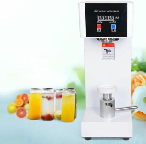 Commercial Can Sealer Machine, Automatic Lift Tin Can Sealer, Electric Cup Sealer Machine, for Plastic, Glass, Tin Cans