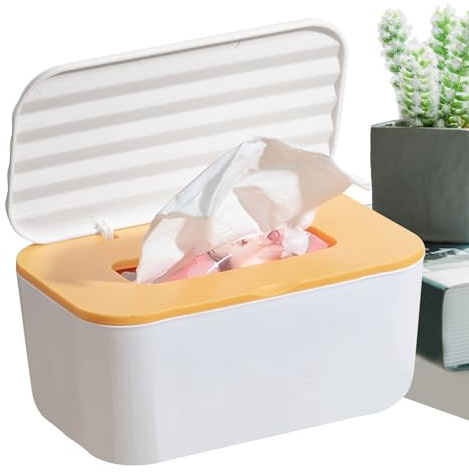 Feuchttücher Spenderbox - Feuchttuch-Spender | Nachfüllbare Feuchtes Toilettenpapier Box wasserdichte und Versiegelte Aufbewahrungsbox Für Reisen Küche Wickeltisch Kinderzimmer Multifunktionale
