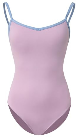 ROYAL SMEELA Maillot de ballet mujer con tirantes,body bailarina adulto,body de danza ballet,leotardo danza clásico con sujetador integrado