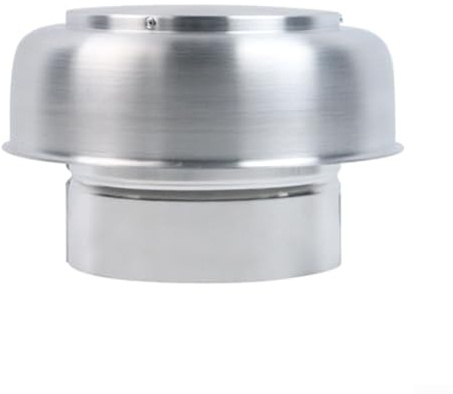 Aluminum Roof Hood Chimney Cap, Designed for Chimneys Measuring 5 24 Inch Diameter, Shields Flues from Weather and Animals (1)