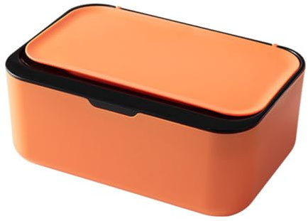 DIYEAH Feuchttücher Box mit Deckel Staubdichte Aufbewahrungsbox aus Robustem PP Trocknet Vielseitig für Wohnzimmer Badezimmer Büro und Babyzimmer Praktische Haushalts Organizer