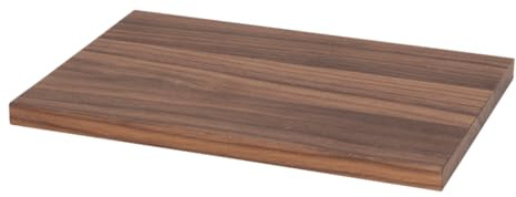 Schneidebrett Nussbaum Holz klein 28 x 19 x 1,5 cm | Holz-Leute