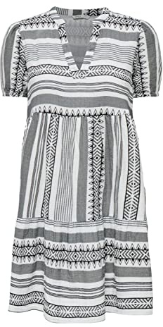 ONLY Damen Onlnora S/S Loose Dress Ptm