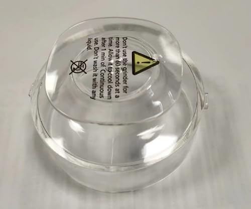 KYG Couvercle en plastique transparent de moulin à café